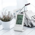 thumbnail image 4 of Mini Digital Thermometer Indoor Hygrometer Room ℃/℉ Temperature Humidity Monitor Meter Gauge Alarm Clock Thermo-Hygrometer with Max Min Value Display, 4 of 7