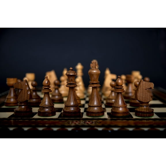 35x24 in Photographic Print Poster Chess Board games Strategy The chess pieces