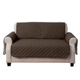 thumbnail image 4 of Furhaven Furniture Cover for Dogs and Cats - Water-Resistant Reversible Two-Tone Living Room Furniture Protector, Washable, Espresso and Clay, Loveseat, 4 of 5