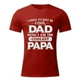 thumbnail image 5 of Men's Plus Size Tee Shirts Father's Day Round Neck Short Sleeve T Shirt Fashion Versatile Pullover Tshirt, 5 of 5