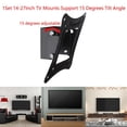 thumbnail image 2 of Tilting Wall Mount for LCD TVs and Monitors Featuring Adjustable Angles Setting Save Space and Secure Installation, 2 of 8