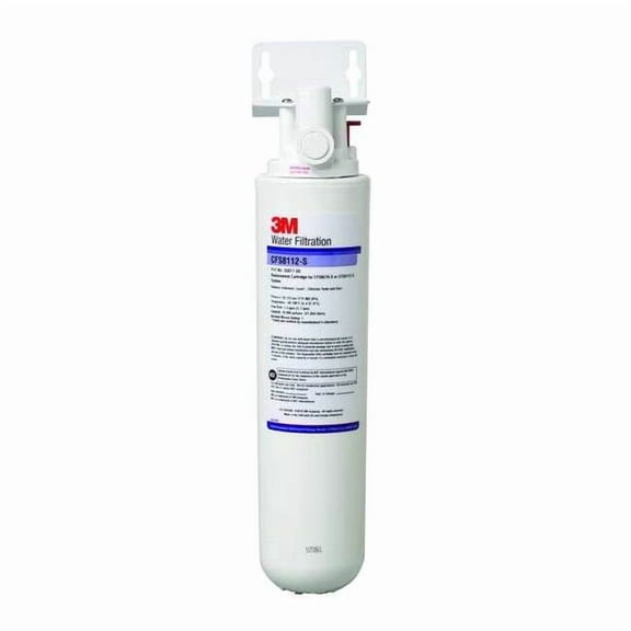 3m Filtration Water Filter System,1 micron,14 1/8" H 5581906