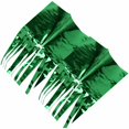 thumbnail image 5 of Flecos de aluminio para cortinas con borlas brillantes, decoración para ventanas y puertas de bodas, verde, 5 of 5