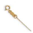 thumbnail image 2 of 14k Tri-Color Diamond-cut Beads on Spiral Pendant Necklace, 2 of 4