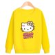 thumbnail image 3 of Hello Kitty-suéter informal de algodón puro para niños, Top de manga larga con estampado de dibujos animados, ropa para niños, camisa básica cómoda, 3 of 5