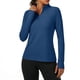 thumbnail image 2 of V Cuello 3/4 Manga Tops para las Mujeres Camisas de Entrenamiento con Protección Solar, Camisetas de Moda Primavera Verano Blusas de Túnica para Uso Diario, 2 of 6