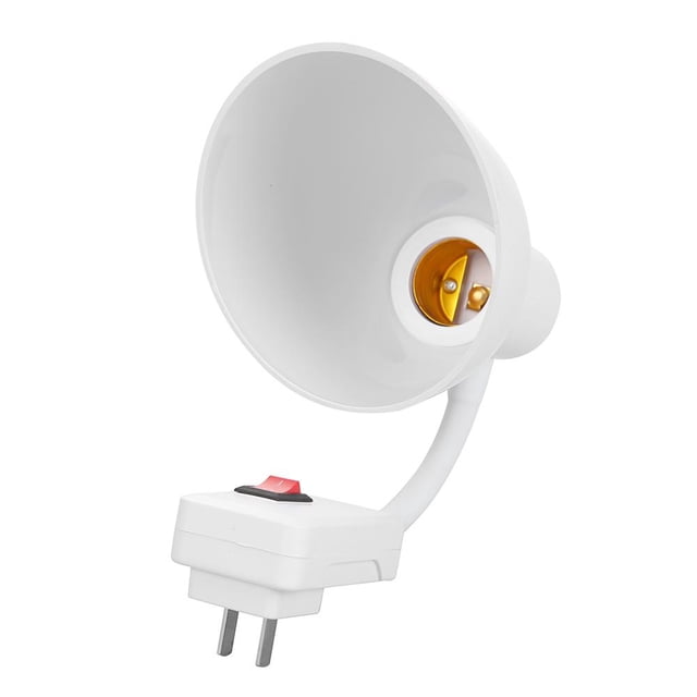 Encendiendo Encendiendo Lámpara E27-E27 Convertidor de adaptador de extensión flexible Toma de base de LED (universal)