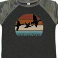 thumbnail image 4 of Inktastic Duck Hunting Retro Sunset Hunter Boys or Girls Toddler T-Shirt, 4 of 5