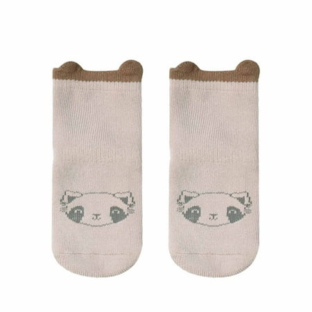 

Socks For Kids Baby Toddlers Girls Mid Calf Length Socks Antislip 1Pair Sock Shoes Baby Boys Girls Slippers Socks First Walkers