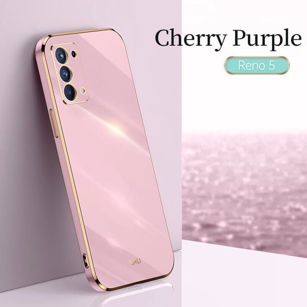 Funda enchapada para OPPO Find X5 X3 X2 Lite NEO X6 Pro, Funda de silicona suave para OPPO Reno 10 8 7 6 5 Lite 4 Pro 8T 7Z 5F
