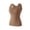 Coffee, variant on Women's V Neck Sleeveless Lace Tank Top Warm Winter Base Layer Vest for Cold Weather Base Layer Underwear Undershirt