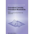 thumbnail image 1 of Convexité Généralisée, Monotonie Généralisée, Résultats Récents (Optimisation Non Convexe et Ses Applications (Fermée)), 1 of 2