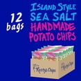 thumbnail image 2 of Rusty's Handmade Potato Chips, Original Sea Salt Kettle Potato Chips 3oz Bags, 12ct, 2 of 5