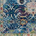 thumbnail image 7 of Nourison Global Vintage Persian Blue 2' x 6' Area Rug, (2x6), 7 of 7