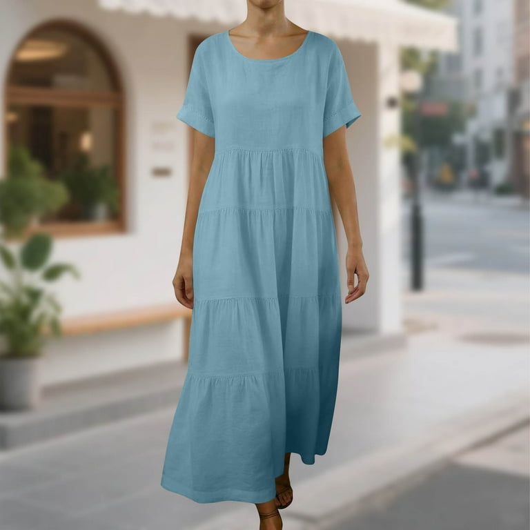 floral dress maxi sleeves Floral Maxi Dress with Long Sleeves - Helena