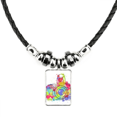 thumbnail image 1 of graffiti street cultura colorful camera collar a mano colgante de cuerda de cuero Unbranded M, 1 of 3