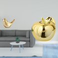 thumbnail image 2 of Figura de pájaros,Figura de pájaro dorado,decoración del hogar,estatua de animal,Estatua decorativa,Escultura de frutas para decoración del hogar para escritorio interior.,Figura de, 2 of 8