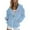 Blue#61, variant on LIIPEE Women Hoodies Cartoon Love Heart Printed Long Sleeve Hooded Zip Up Top With Pockets Woman Comfort Indoor Outdoor Wear Sweatshirts,Beige,L