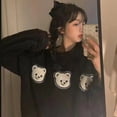 thumbnail image 1 of Conjunto de pijama de dibujos animados para mujer, ropa de dormir con Tops de manga larga y pantalones, traje de 2 piezas grueso para mantener el calor, otoño e invierno, 2022, 1 of 4