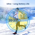 thumbnail image 5 of blueear Bluetooth Beanie Hat Bluetooh 5.2 Headphone Wireless Winter Knit Hats with Stereo Speaker and MIC 15 Hours Working Time for Outdoor Sports, 5 of 5