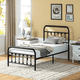thumbnail image 2 of Base De Cama Acero Reforzada Individual Diseño Elegante, 2 of 7