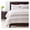 Lynx Beige, variant on Premium Long Fur Duvet Cover Set - Faux Fur & Minky Blanket Duvet Cover (104” x 90”) & 2 Pillow Shams (20” x 36”) - 3-Piece Set, White, King