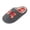 Gray, variant on Womens House Bow Slippers for Bedroom Elastic Comfy Retro Memory Foam Fuzzy Soft Plush Anti-Skid Sole Lined Winter Wool Warm Indoor Outdoor Home Slip-On Bow Shoes, Black, 36