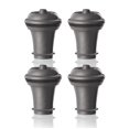 thumbnail image 1 of Juego de 4 tapones para aspiradora Wine Saver, color gris, 1 of 7