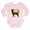 Petal Pink, variant on CafePress - Chihuahua Heart Body Suit - Long Sleeve Cotton Baby Bodysuit