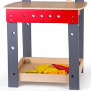 Classic World Wood Carpenter Workbench with Tools. Ages 3 Years and up