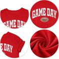 thumbnail image 2 of Football Shirts for Women Game Day Tshirt Sunday Football Graphic Tee Top Funday Shirt Blouse, 2 of 7