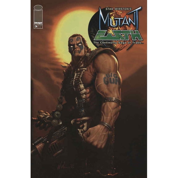 Mutant Earth #3B VF ; Image Comic Book