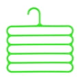 thumbnail image 2 of 5-Tier Non-Slip Plastic Clothes Hanger 11.02×10.83in Space Saving Closet Organizer for Jeans Skirts Scarves Trousers, 1 Pack, 2 of 5