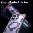 thumbnail image 5 of Decase Case for Moto G 5G (2025), Shockproof Magnetic Phone Case with Ring Stand,Wireless Charging Compatible,Purple, 5 of 6