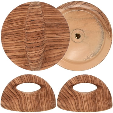 4 Pcs Wear-resistant Lid Handle Pot Cover Wooden Knob Accessories