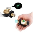 thumbnail image 3 of Propane Tank Gauge Adapter with Grill Indicator Brass Gas Level Meter for RV, 3 of 8