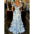 thumbnail image 3 of Elegant French-Inspired Evening Dress, Sexy & Graceful for Wedding & Party, 3 of 6