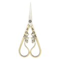 thumbnail image 2 of Embroidery Sewing Scissor Vintage DIY Stainless Steel Paper Fabric Cutting Scissor for Household Daily Use Cyan, 2 of 4