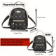 thumbnail image 4 of Mini Printed Backpack For Women, Faux Leather Purse With Adjustable Strap, Casual Zipper Shoulder Bag, Pink Bag, 4 of 5