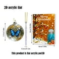 thumbnail image 4 of Taicans 24 Days Advent Calendar Christmas Countdown - Nature & Wildlife Theme Glass Ball Ornaments Set 2D,Daily Surprises for Kids & Adults,2025 Holiday Decor & Christmas Gift Idea, 4 of 6
