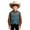 Navy, variant on Kids Girls Western Vest Sleeveless Tassel Vest Halloween Cowboy Costume For Boys For Kids Western Outfit 3-12 Years