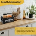 thumbnail image 5 of Wood Dog Treat Container With Jars and Stickers Anti Deformation Space Saving Dog Treat Organizer Decorative Easy to Clean Dog Treat Station for Countertop, 5 of 8
