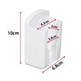 thumbnail image 1 of Lefu Universal White Air Conditioner Remote Control Holder Wall Mounted Box Storage, 1 of 1