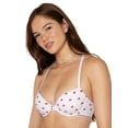thumbnail image 2 of fresh collection by Fruit of the Loom Women's Cotton Demi Push-Up Bra, 2 of 10