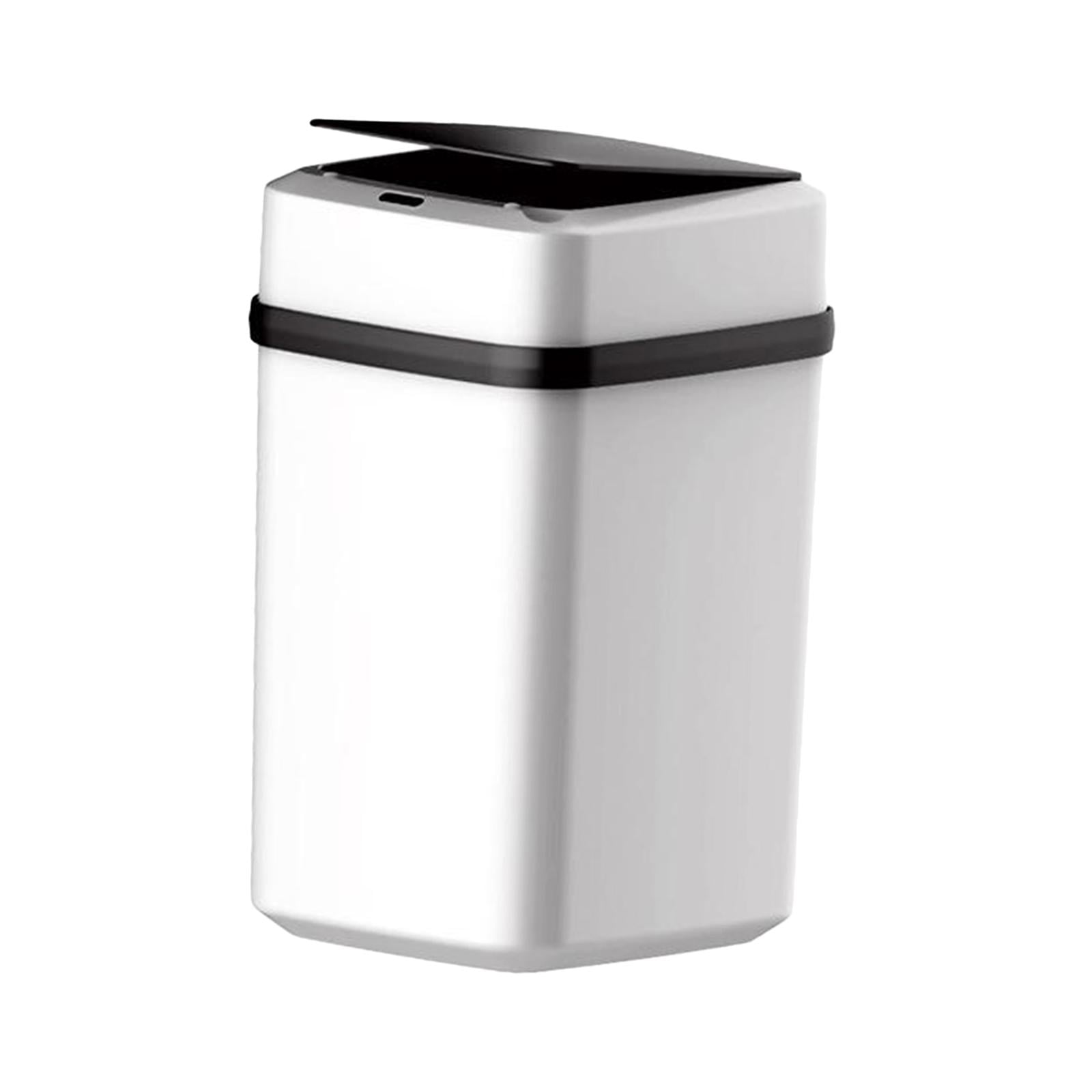 Rectangular Kitchen Waste Rubbish Trash Can Bins Lids, Automatic