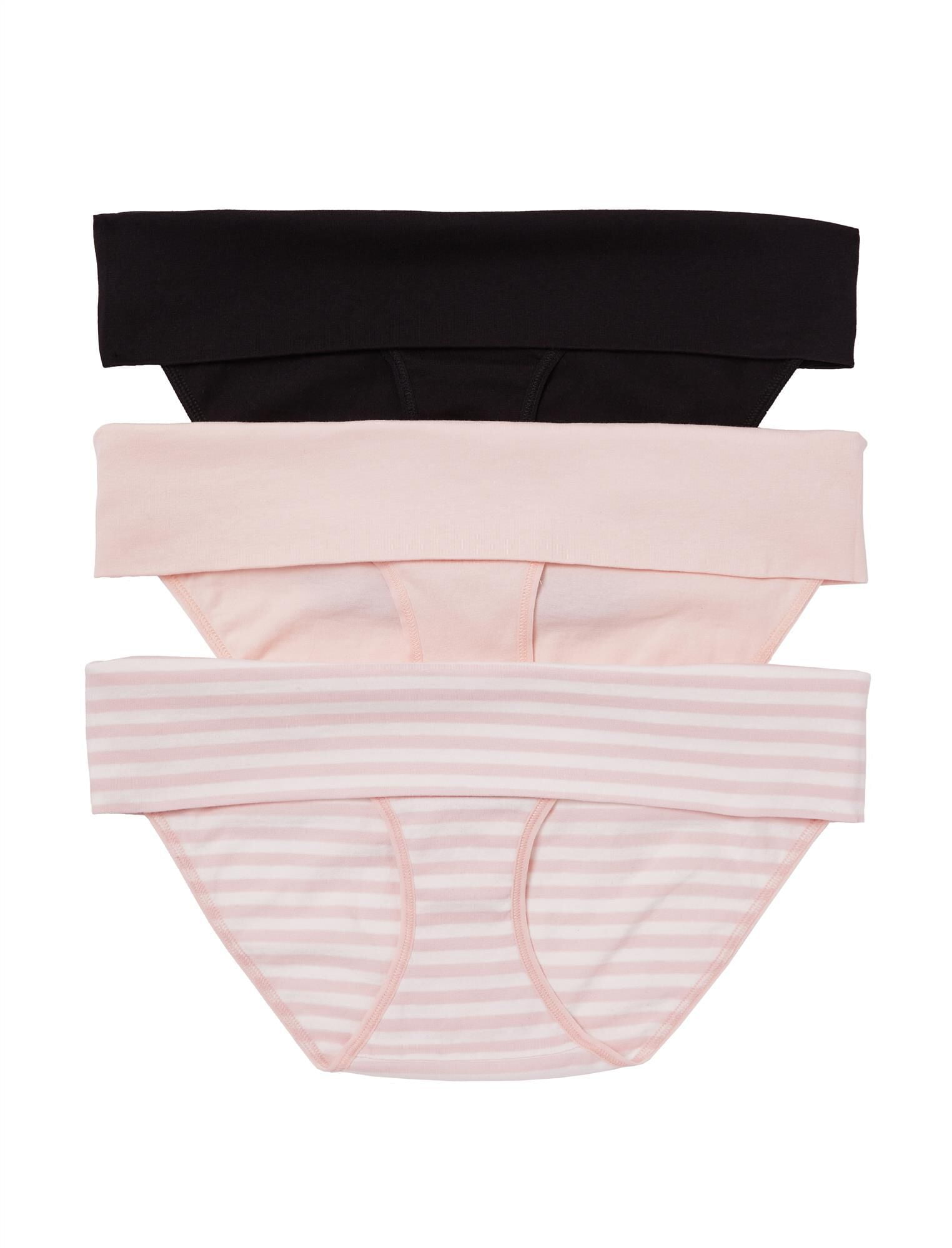 Maternity Panty Underwear 3 Pack Fold Down Modern Brief Playtex Panties Modern 