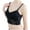 Womens Bras Black, variant on Lace Bras for Women No Underwire Lightweight No Show Longline Bralettes Ladies Trendy Solid Color Stretchy Pullover Breathable Underwear Bra