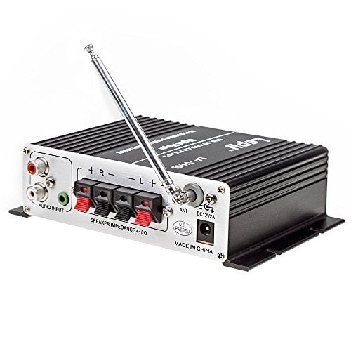 Lepy LP-V9S Amplificador Digital de Potencia Estéreo Hi-Fi USB SD