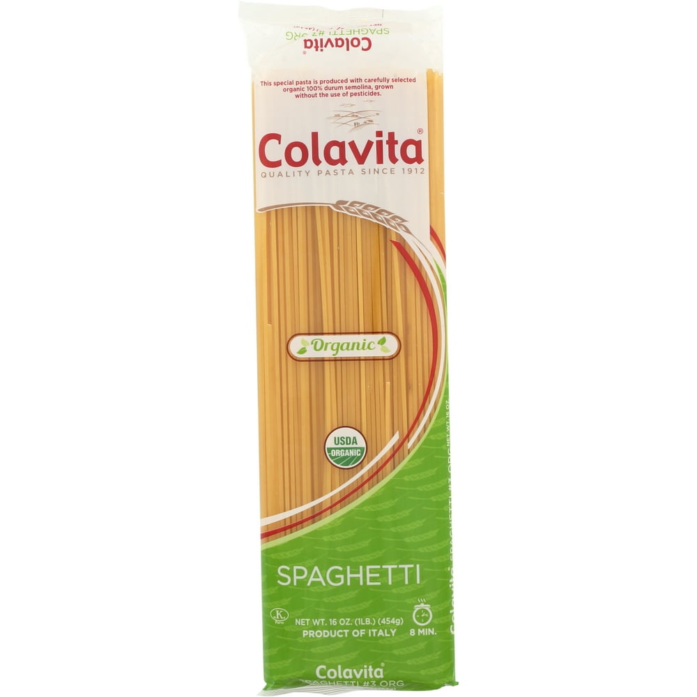 Colavita Organic Spaghetti Pasta, 16 Ounce