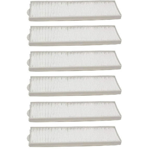 Nispira Replacement Style 8 and 14 HEPA Filter Compatible with Bissell Upright Vacuum Part #3091. Fits 3750/6595 Bissell Lift-Off series. 6 Filters